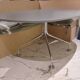 Oval table 120x160 anthracite - 6 to 8 people