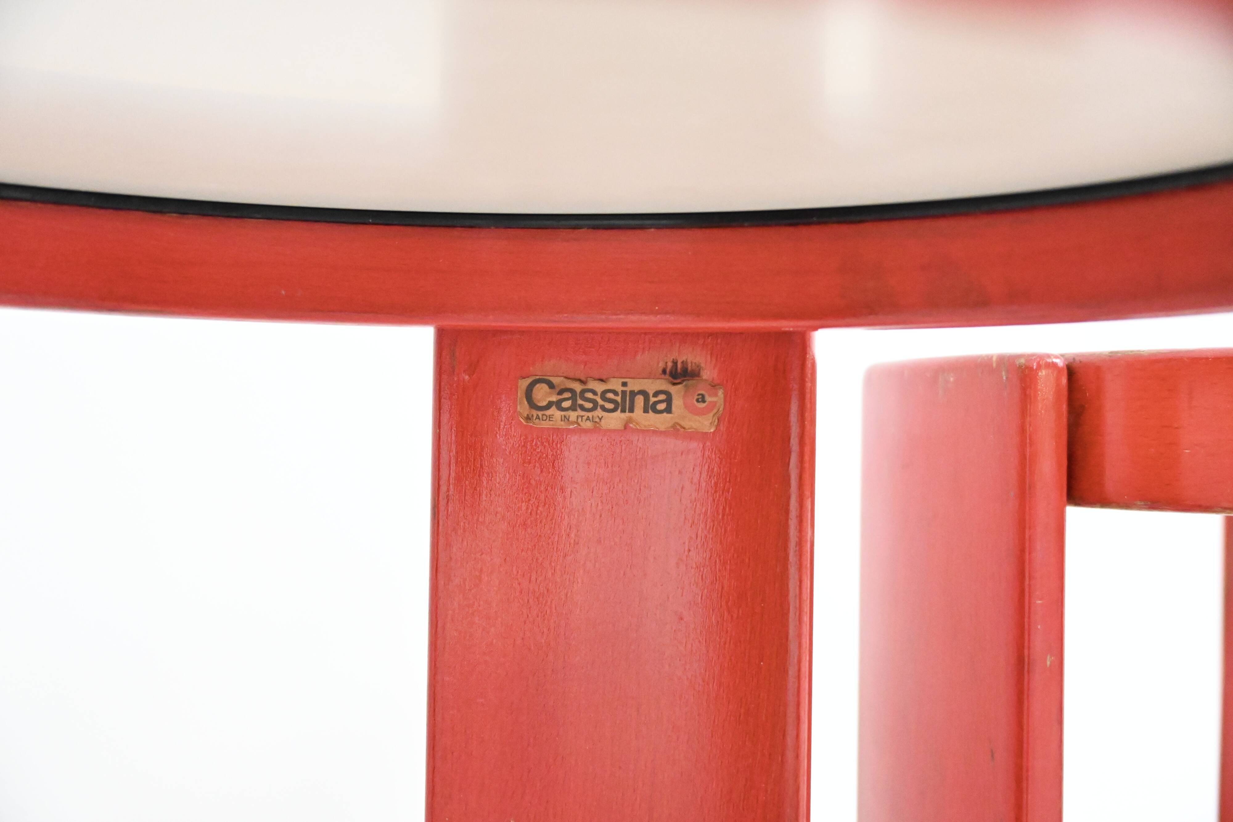 Nest tables model 780 by Gianfranco Frattini for Cassina, 1960s.