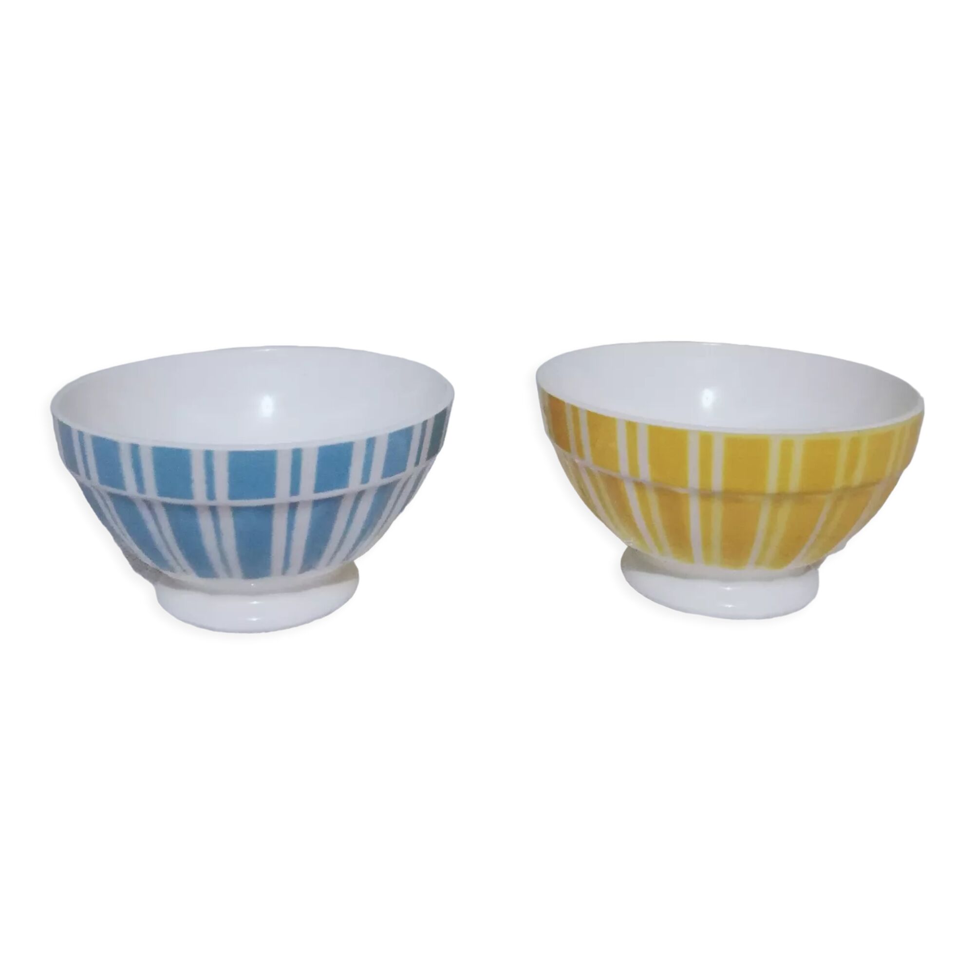 Two bowls signed Digoin