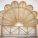 Rattan headboard