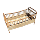 Rattan bed