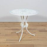 Art Nouveau Aluminum Garden Chairs, 1950s, United Knigdom, Set of 5