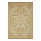 Handmade European Vintage Aubusson Kilim 301 cm x 440 cm
