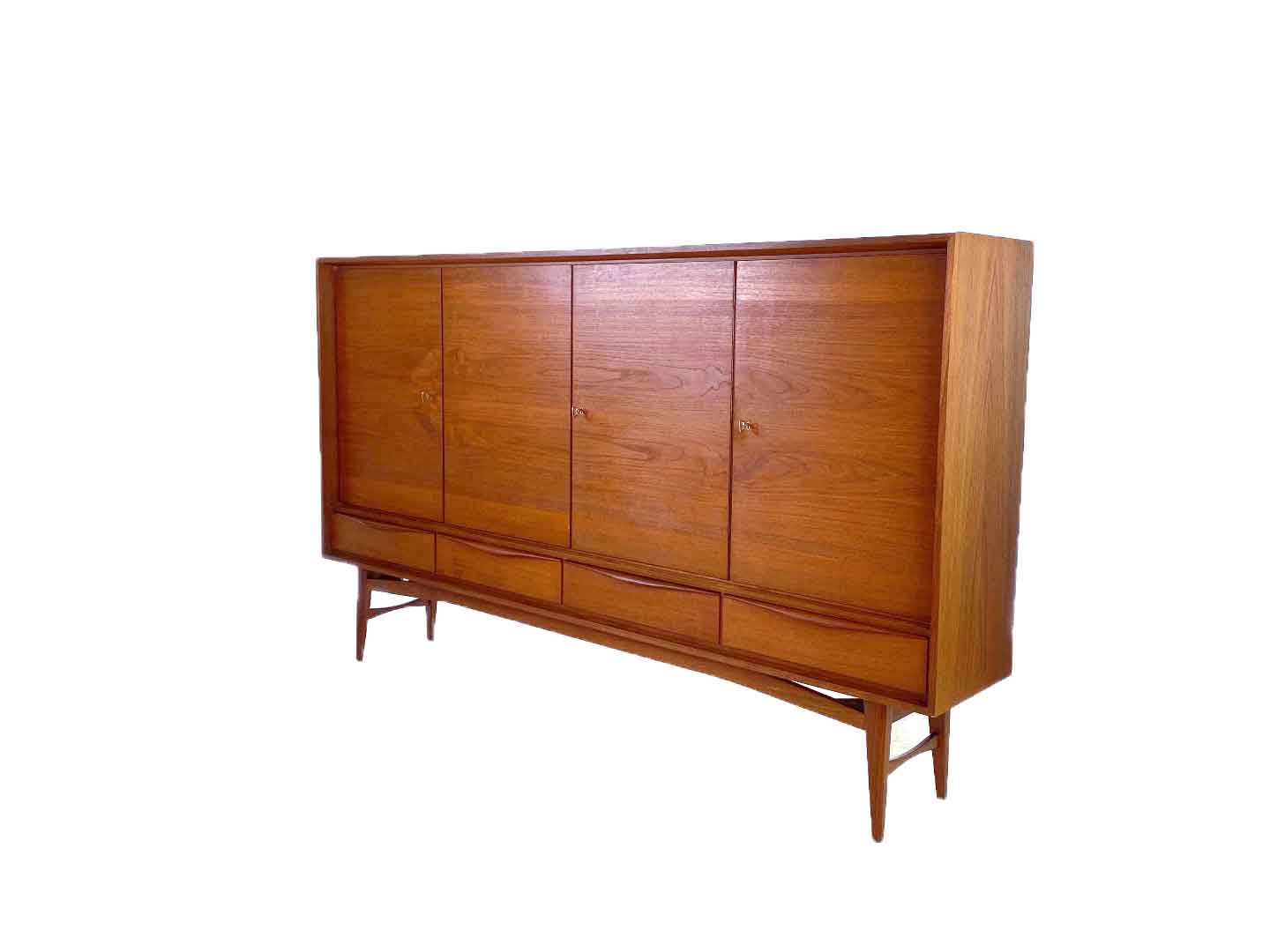Vintage highboard by wappenmöbel, 1960s