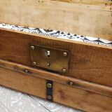Malle ancienne en bois