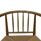 Chaises vintage Erik Ole Jørgensen J-151 chaise design danois papercord