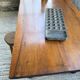 Rustic farmhouse table, solid oak, 2m