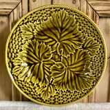 4 plates barbotine Gien