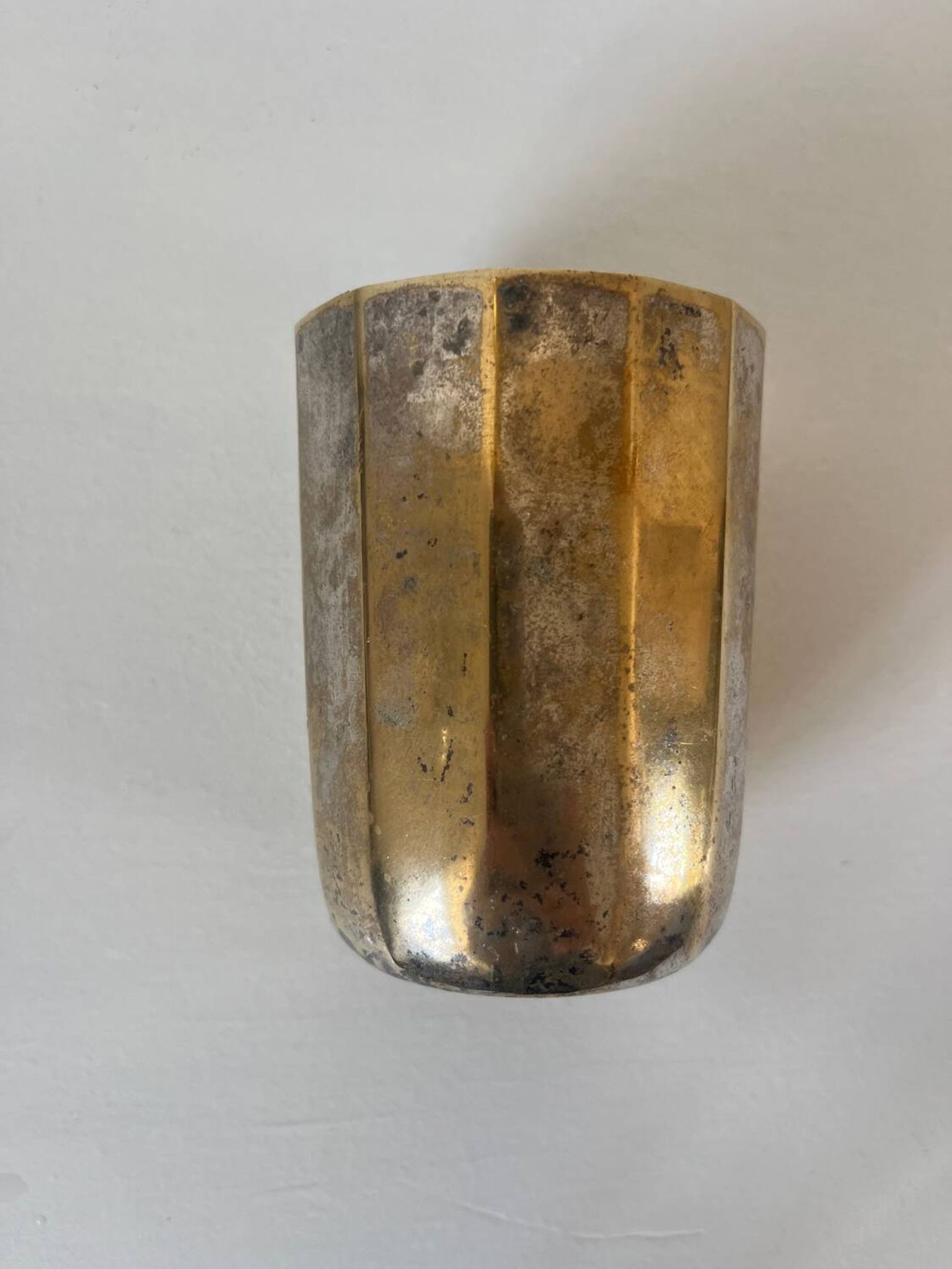 LeNôtre silver metal tumbler