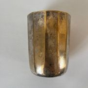 LeNôtre silver metal tumbler