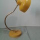 Lampe vintage  60 tôle laquée et laiton