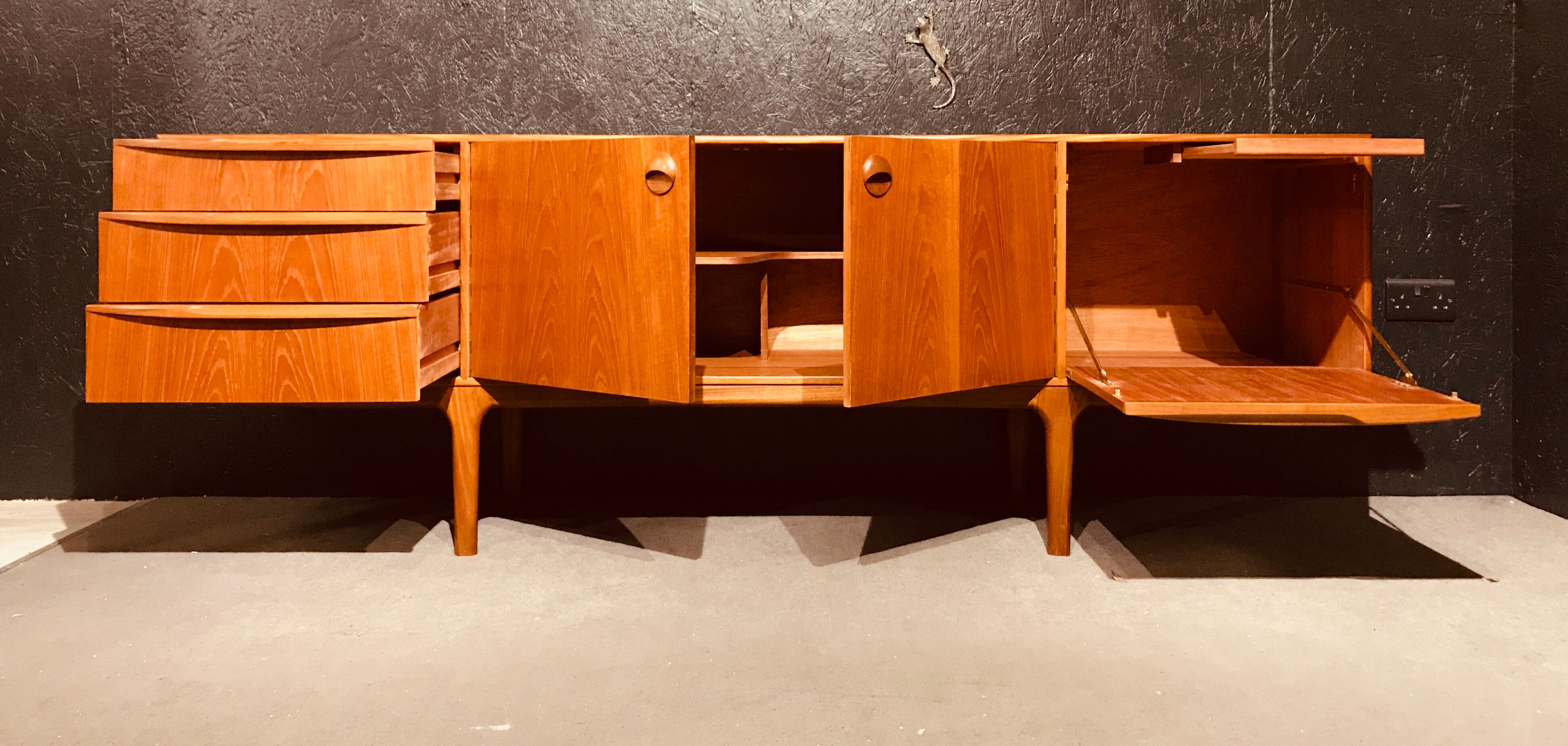 Mid Century McIntosh teak sideboard by Tom Robertson, Dunfermline collection