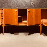 Enfilade en teck Mid Century McIntosh par Tom Robertson, collection Dunfermline
