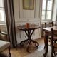 Thonet No. 1 curved wooden side table from the 19th century.
