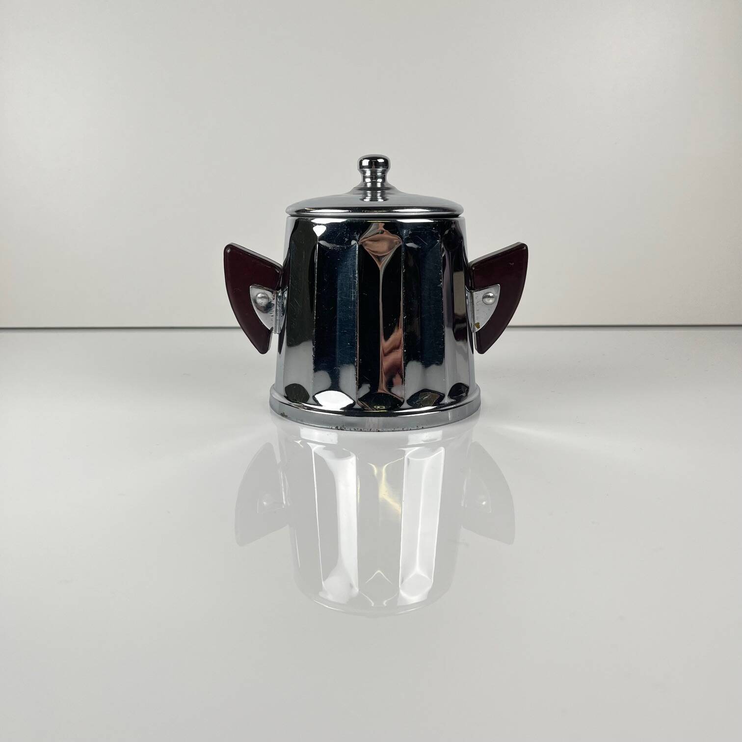 Art Deco coffee set, coffee pot and sugar bowl, 1930/40