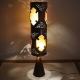 Brutalist ceramic lamp from Accolay