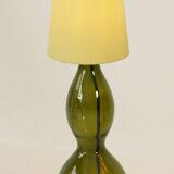 Large vintage Ikea table lamp "Ljusås Salbo" (2009) in glass