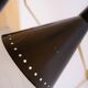 Vintage "Diabolo" wall apply in black metal and brass
