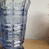 Vase art déco bleu