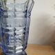 Vase art déco bleu