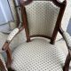 Louis XVI period cabriolet armchair
