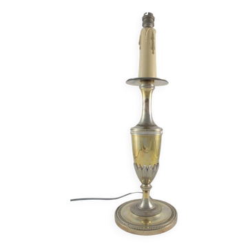 Pied de lampe dans le style de la maison Charles 20ème siècle