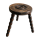 Wood tripod stool