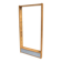 Scandinavian pine mirror, Sweden, 1970, 120cm x 60cm