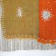 Olive Green Handmade Vintage Wall Hanging, Woven Tapestry 103x105 Cm
