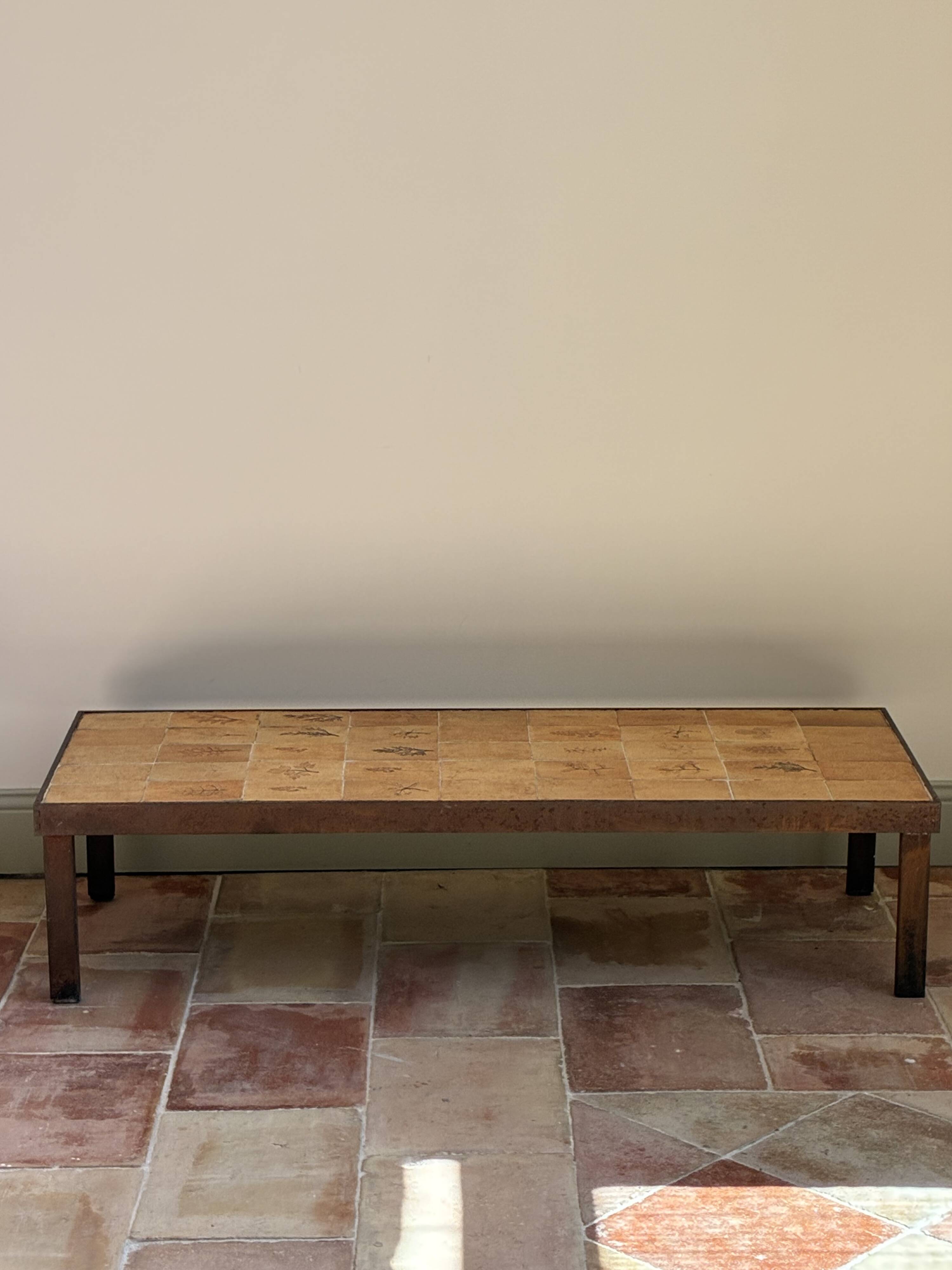 Table basse herbier capron