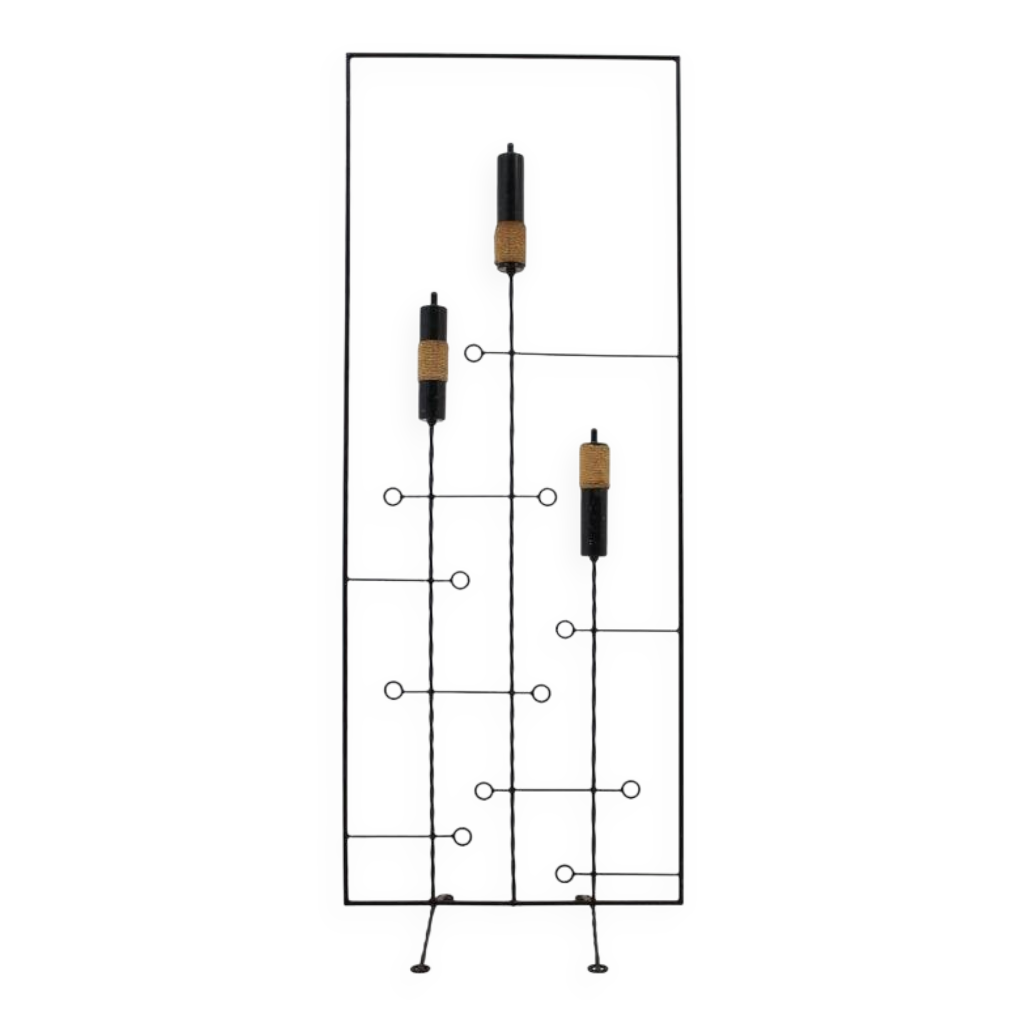 Midcentury Design Metal Room Divider / Wall, 1960s