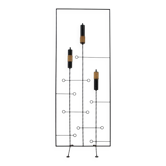 Midcentury Design Metal Room Divider / Wall, 1960s