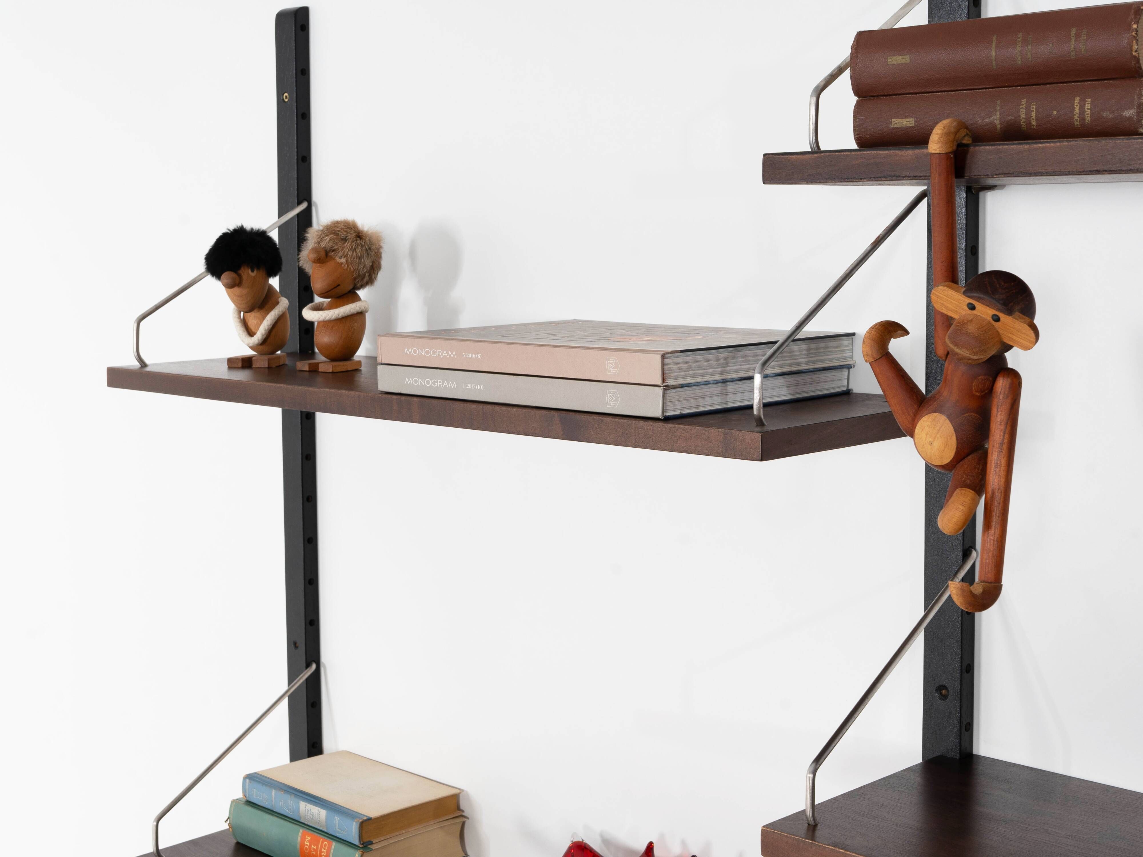 Modular shelving unit, Danish design, 1960s, designer: Poul Cadovius