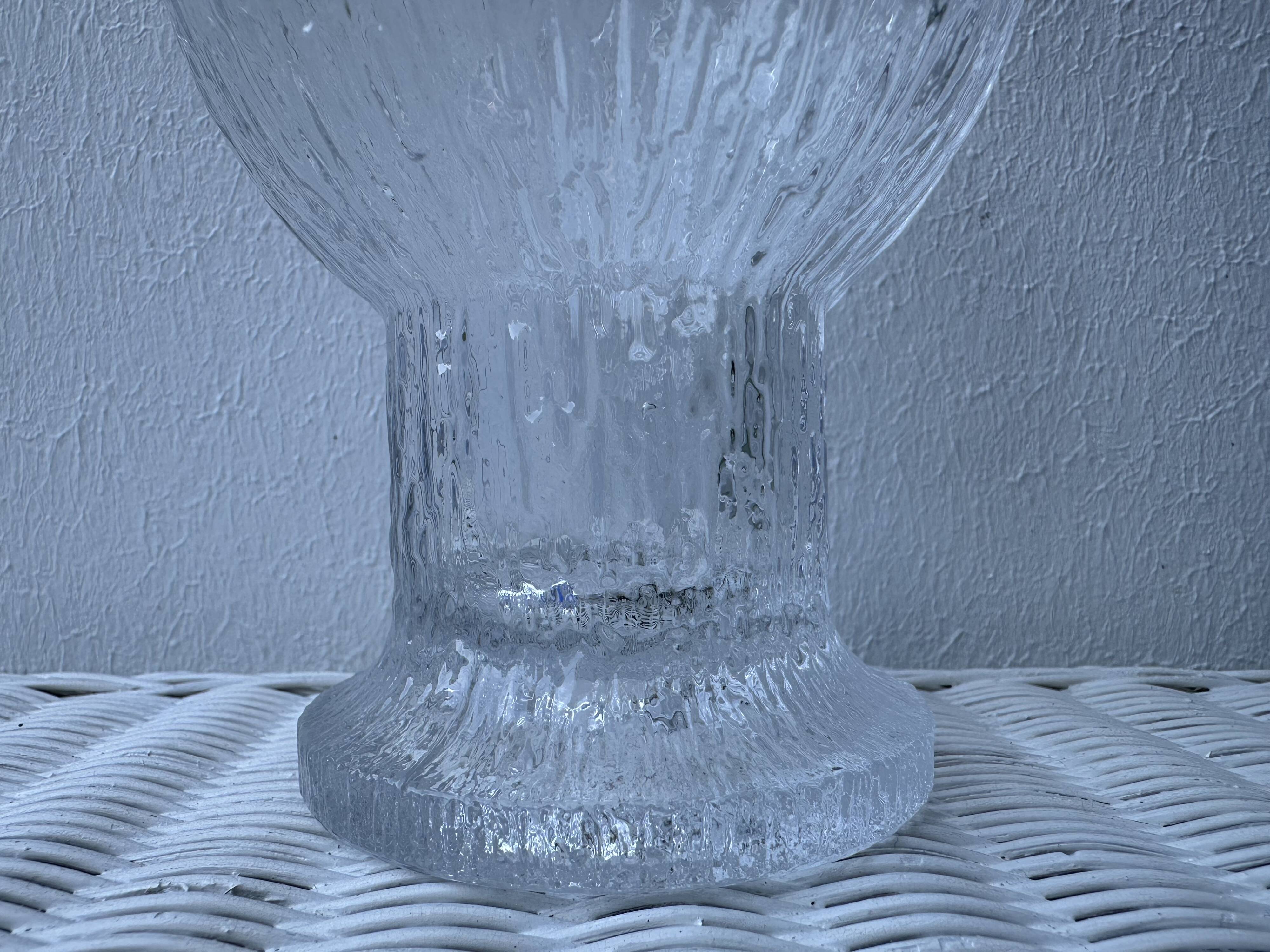 6 Finnish crystal glasses Timo Sarpaneva Kekkerit Ölkky Littala