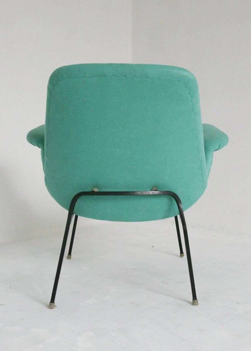Fauteuil lounge moderne du milieu du siècle