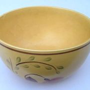 1960s Salad bowl Ateliers du Revernay France (Digoin) Matte stoneware