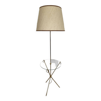 old vintage Hollywood Regency floor lamp maison Jansen