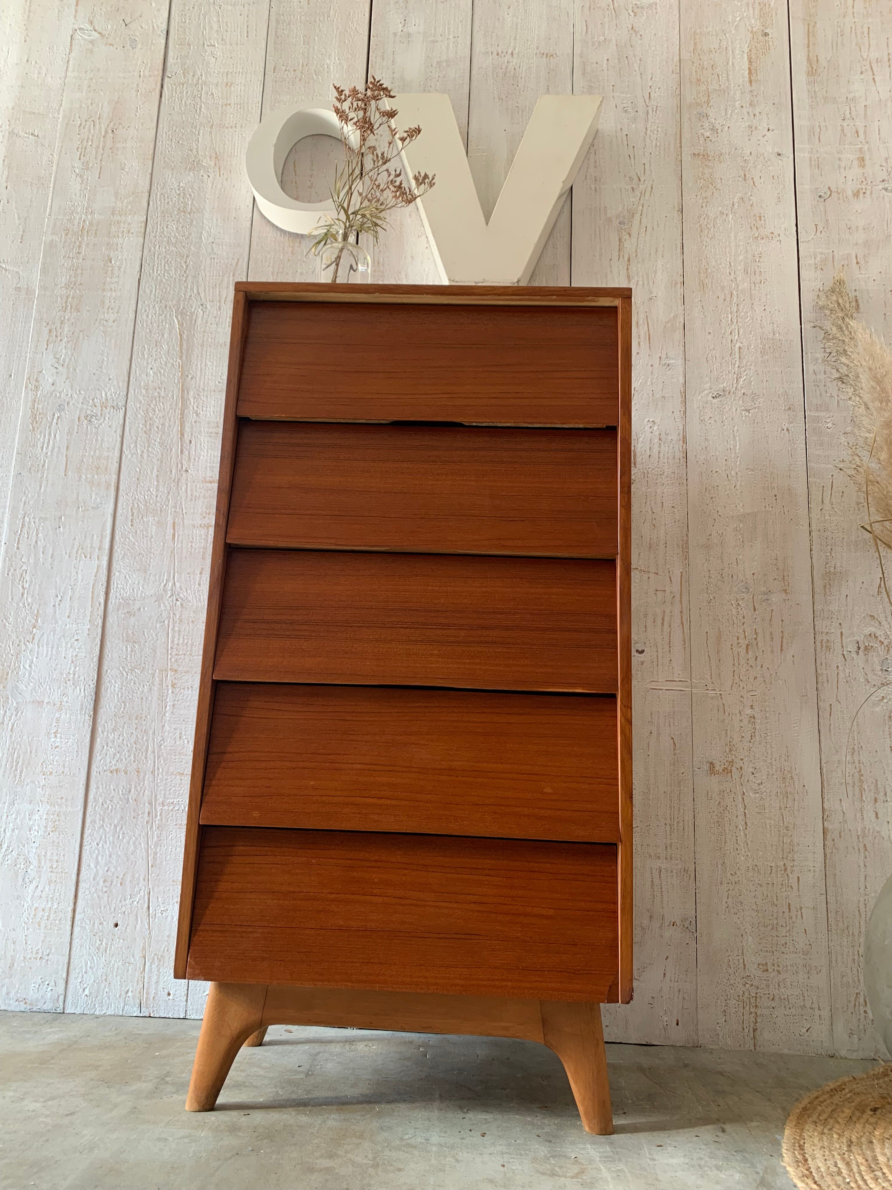 Rag picker with finned drawers