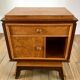 Bedside table in orm magnifying glass art deco 30s