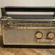 Silver vintage Japanese radio