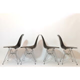 4 DSR chairs by Charles and Ray Eames, 1970/1980