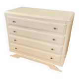 Vintage commode with moustache legs