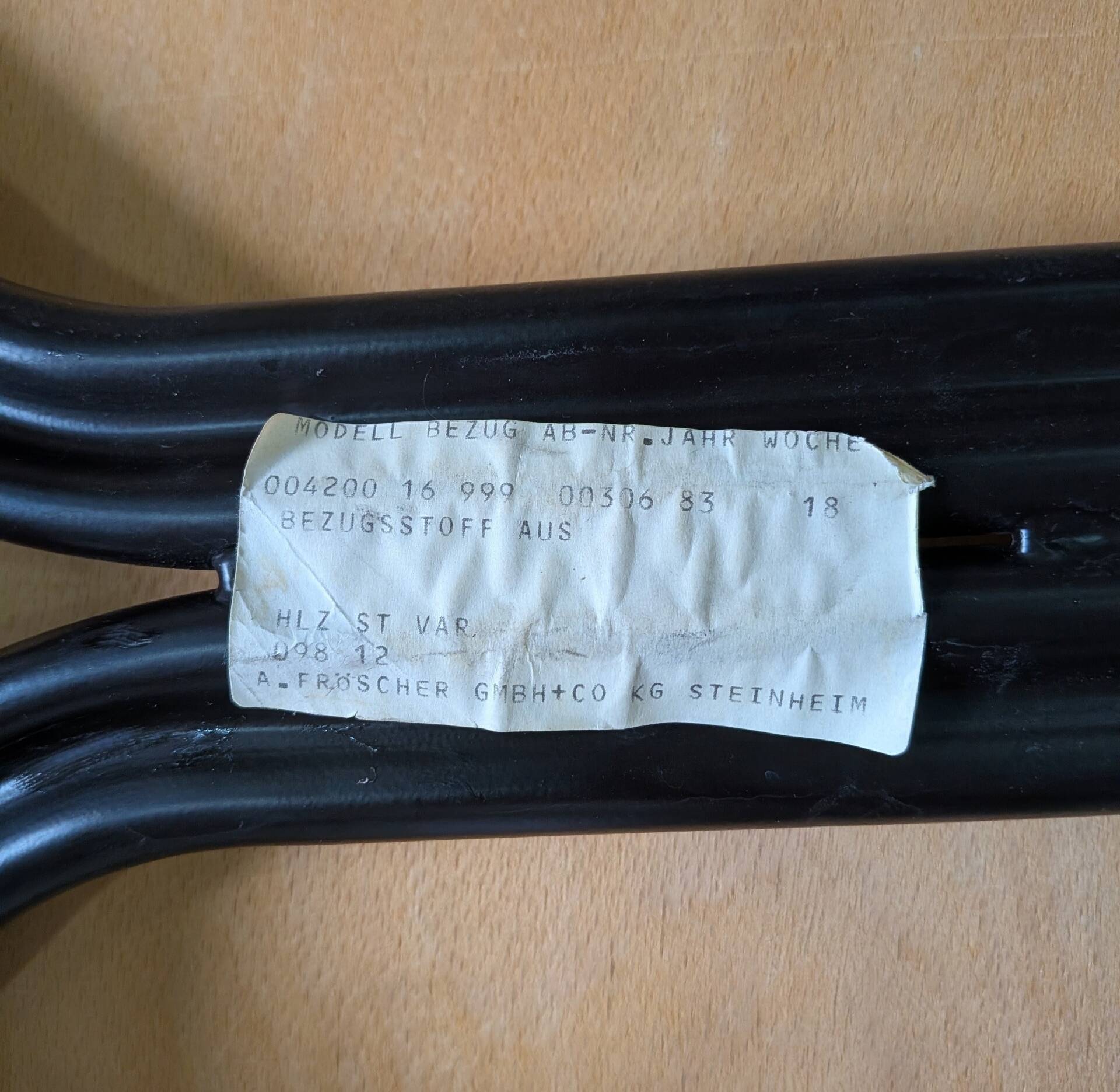 Stock of 100 vintage chairs fröscher sitform (1983) - open to offers