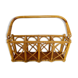 Rattan bottles holder