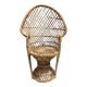 Fauteuil Emmanuelle en rotin vintage