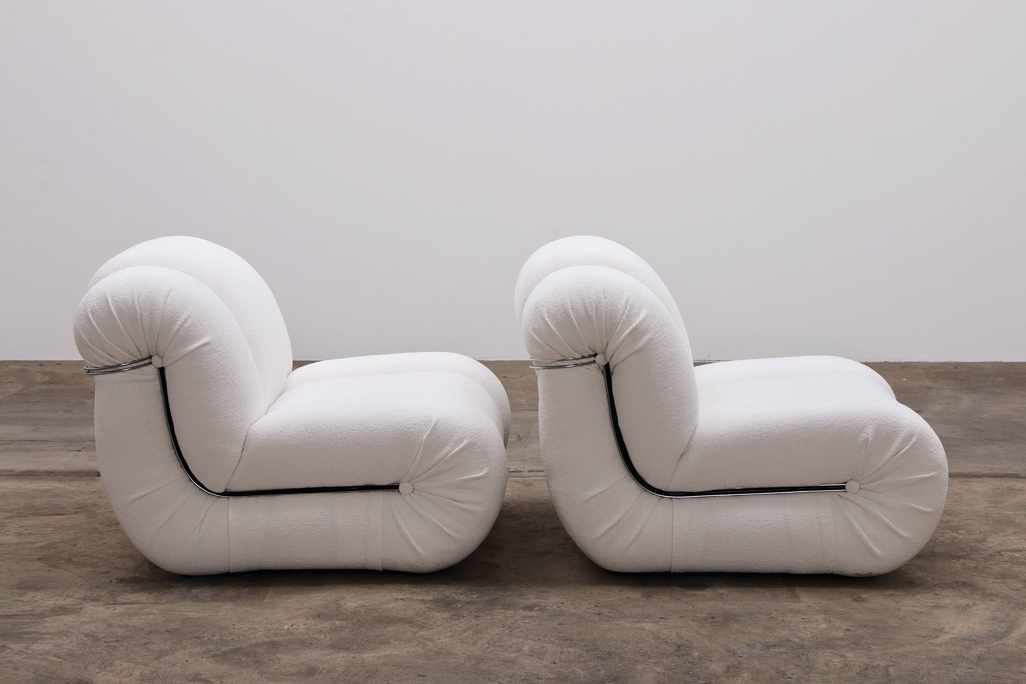 Lounge chairs Model Velasquez made by Mimo Padova, 1970s
