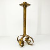 Scandinavian brass candle holder Ivar Ålenius Björk for Ystal Metall 1960