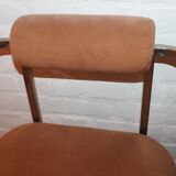 Set de 2 chaises Belgo chrome vintage 70's