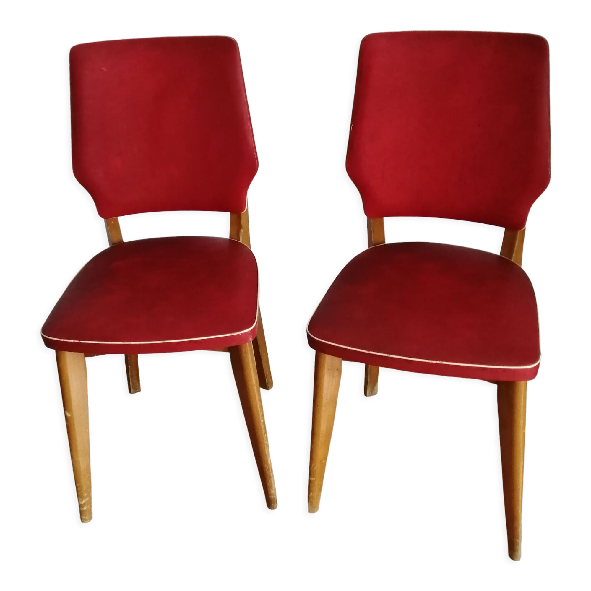 Pair of chairs 50-60s