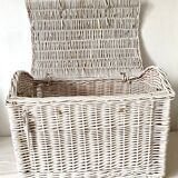 Rattan chest, storage trunk